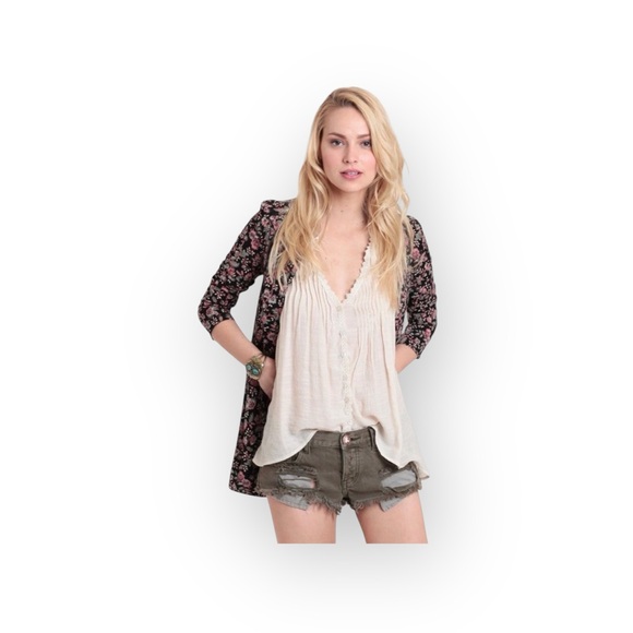 VHTF: One Teaspoon ☻︎ OG Original Trash Whores ☻︎ Denim Destroyed Cut Off Shorts - Picture 15 of 16